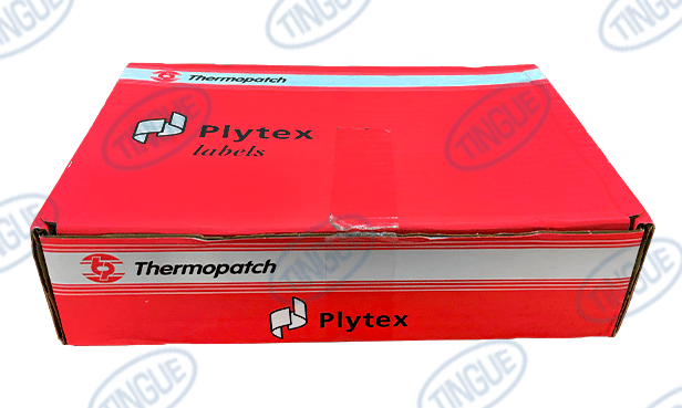 shop.tingue.com 02.02T PLYTEX BELTING LABELS 2" WIDE W/PLAIN LABEL 7200 LABELS PER BOX