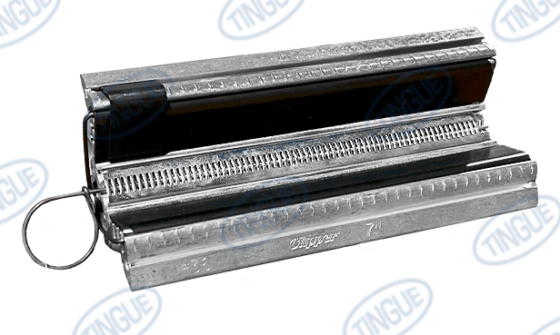 shop.tingue.com 02.02T VISE LACER FOR HOOK SIZE 30, 36, UCM36 (UNIBAR) (36VL-7) FOR BELTS UP TO 7" WIDE