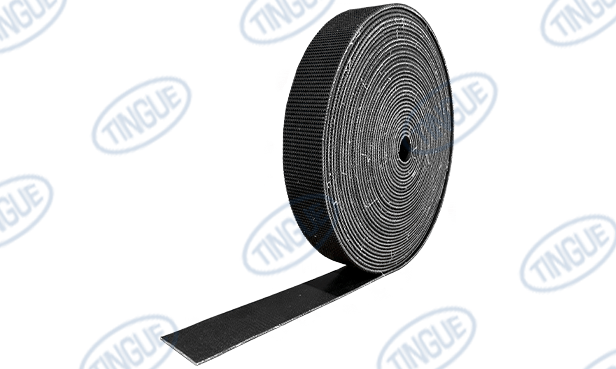 shop.tingue.com 02.01T 3 PLY BLACK KLING TOP - C/L 5" WIDE CUT BELT x CUSTOM LENGTH