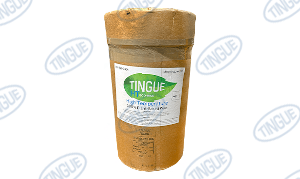 shop.tingue.com 01.08T TINGUE ECO HIGH-TEMP WAX 40 POUND DRUM