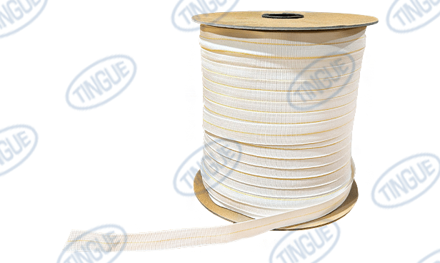 shop.tingue.com 01.07T 3/4" POLY MARKLESS TAPE 400 YARD SPOOL- FULL CASE OF 12