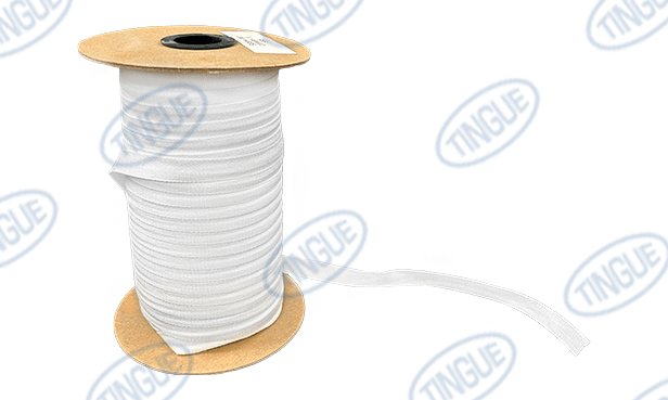 shop.tingue.com 01.07T 1/2" NOMEX GUIDE TAPE 400 YARD SPOOL- FULL CASE OF 12