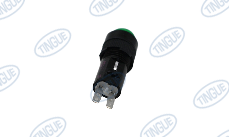 INDICATOR LIGHT GREEN 24VDC DOME