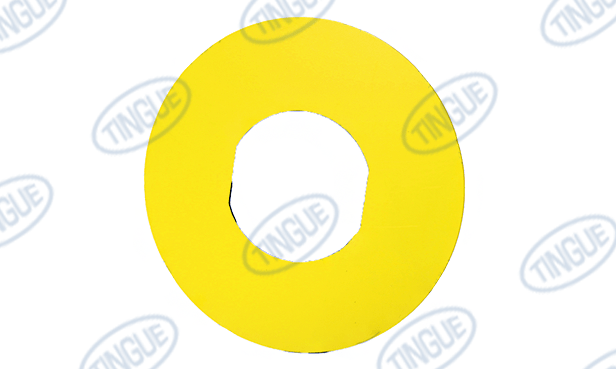 Tingue Parts Store T-11 PLATE, YELLOW