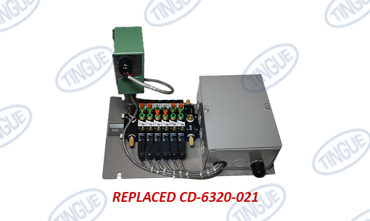 shop.tingue.com T-12 CD-9000-618 - LIFTING CYLINDER AND CATCH PNEUMATIC ASSEMBLY REPLACED CD-6320-021