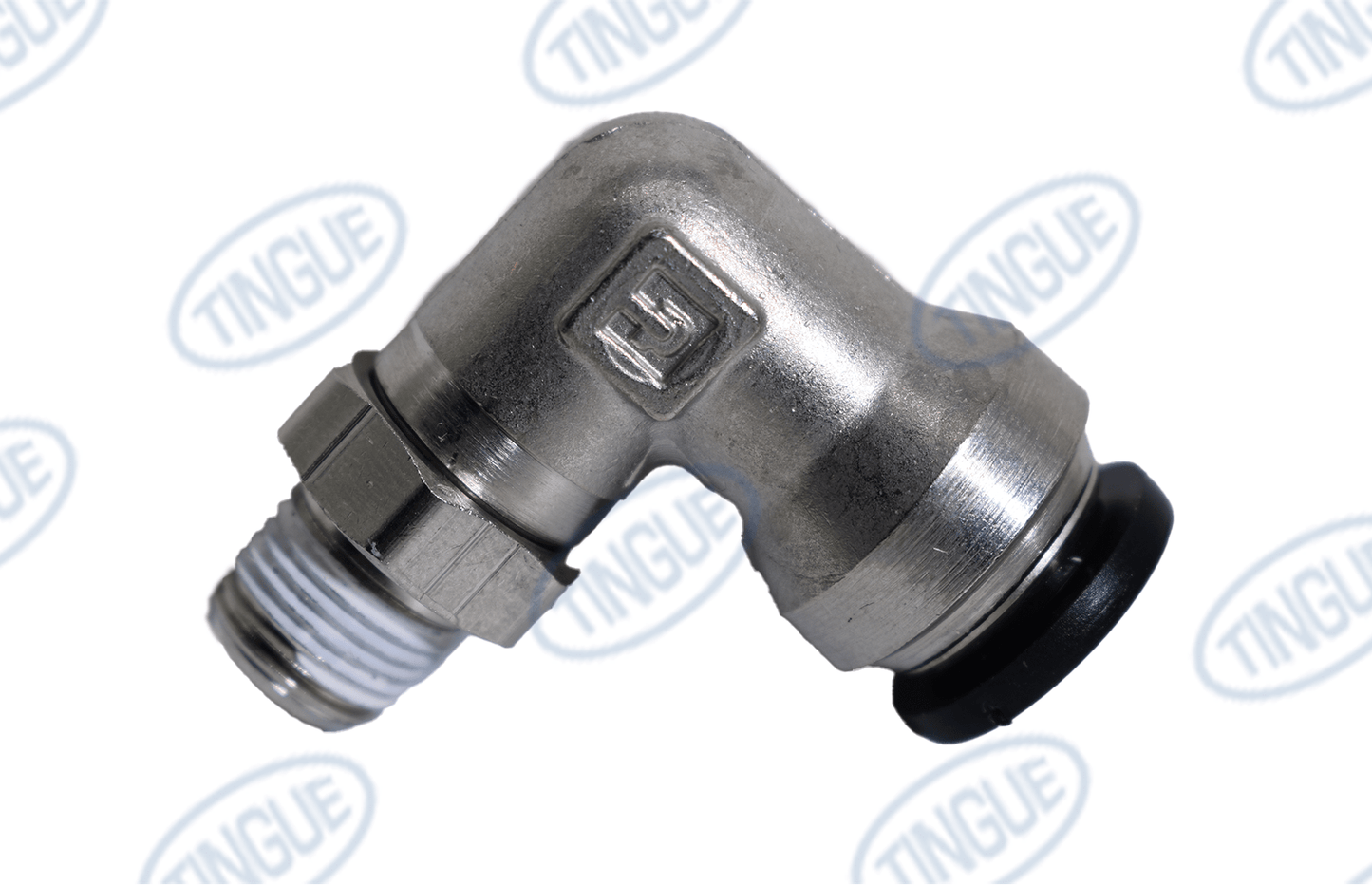 shop.tingue.com T-11 1/8 NPT X 3/8 TUBE MALE SWIVEL ELBOW