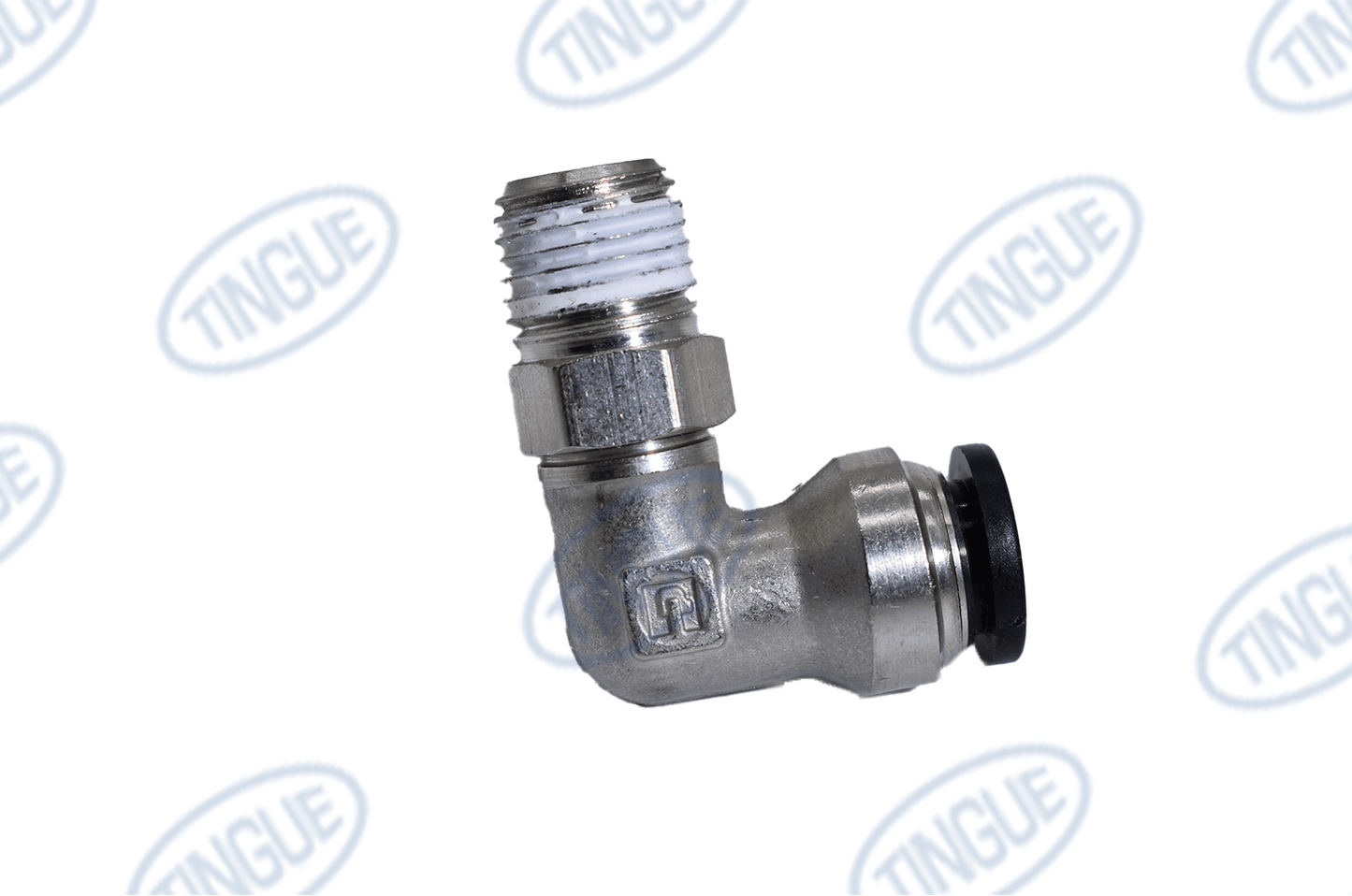 shop.tingue.com T-11 1/4 NPT male swiverl elbow 3/8 tube