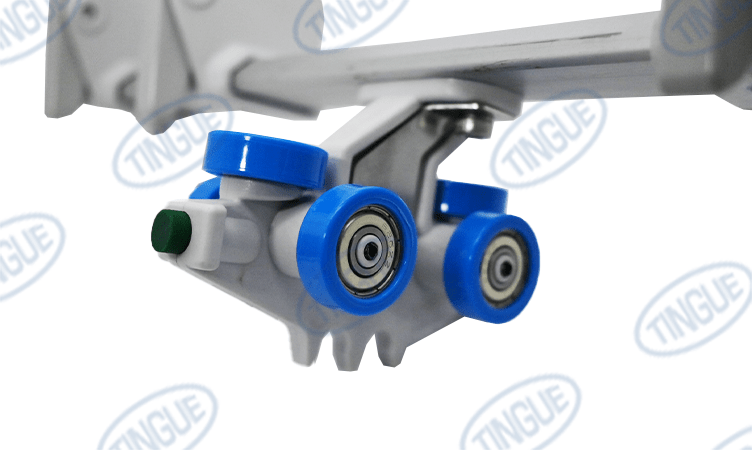 shop.tingue.com T-11 TWIN CLAMP TROLLEY COMPLETE HIGH SLIDING