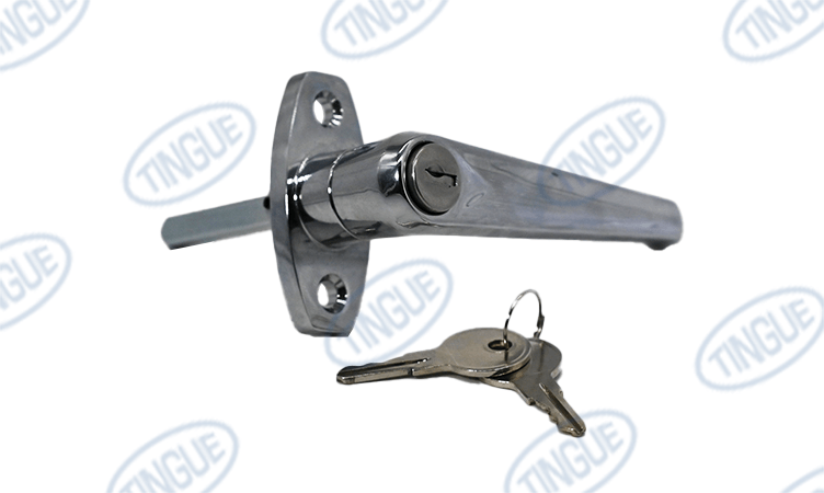 shop.tingue.com T-11 HANDLE, L, W/LOCK BAUER L-201