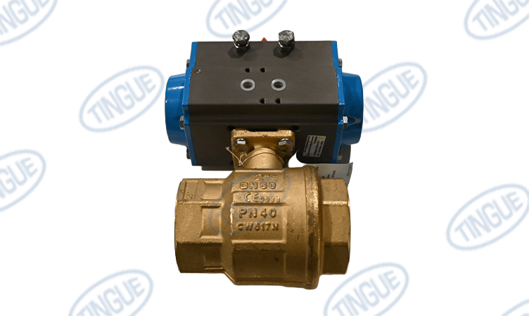 shop.tingue.com T-11 ML-96D088FBA - 2" VALVE W/ACTUATOR
