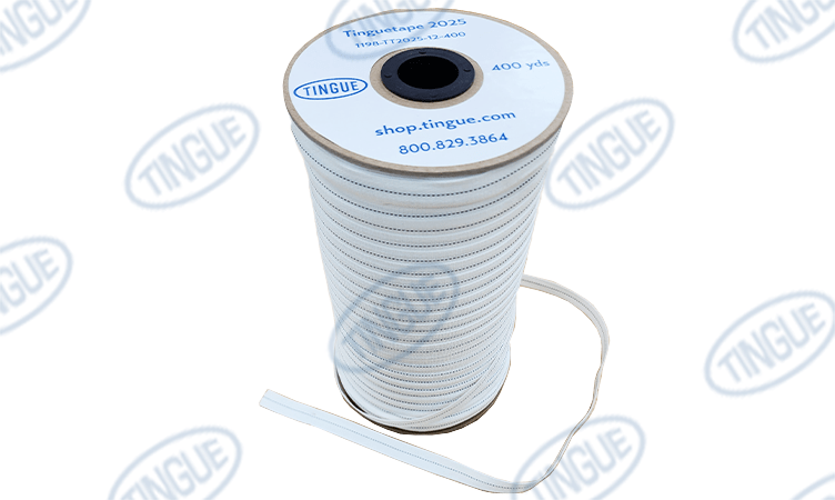 shop.tingue.com 01.07T 1/2" TINGUETAPE 2025 - 400 YDS SPOOL- FULL CASE OF 18