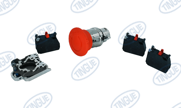 shop.tingue.com T-12 BUTTON, EMERGENCY STOP, MUSHROOM STYLE
