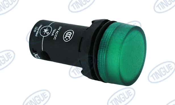 Tingue Brown T-1 PILOT LIGHT, GREEN