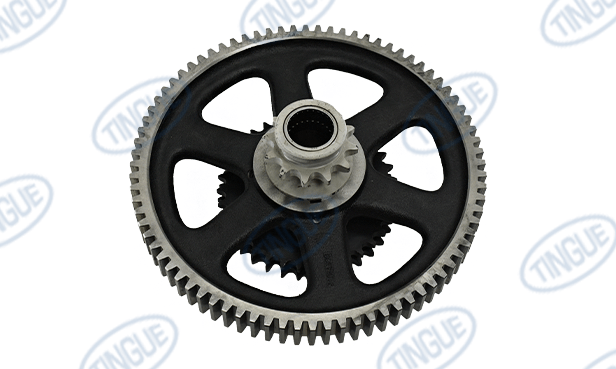 Tingue Brown T-7 80T GEAR W/12T SPRKT & W/D 35T SPKT. NEEDLE BEARINGS R.H DRIVE CONV. 6 ROLL SYLON & 6 ROLL SUPER SYLON