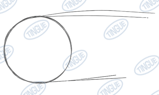 shop.tingue.com 01.01T-N APRON WIRE / COVER WIRE 121" LONG