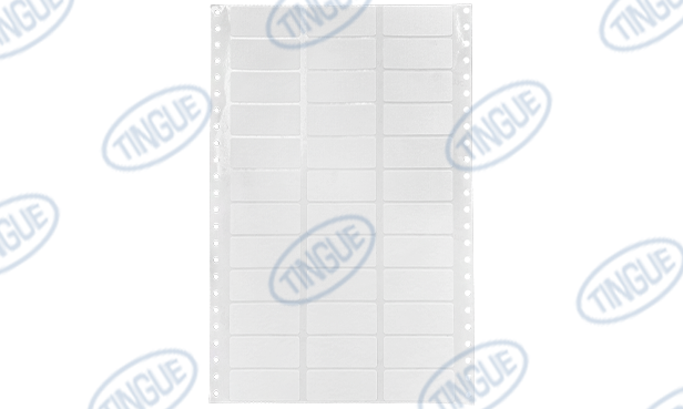 PLYTEX BELTING LABELS 2" WIDE W/PLAIN (36 PER SHEET)