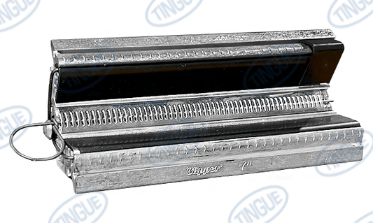 shop.tingue.com 02.02T VISE LACER FOR HOOK SIZE 1, UX-1, UX-1SP (1VL-7) FOR BELTS UP TO 7" WIDE