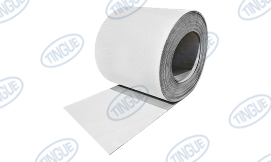 shop.tingue.com 02.51T 2-PLY WHITE GRID BELTING 10" WIDE