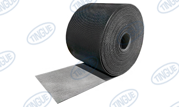 GRAY WAFFLE TOP BELTING 6" WIDE