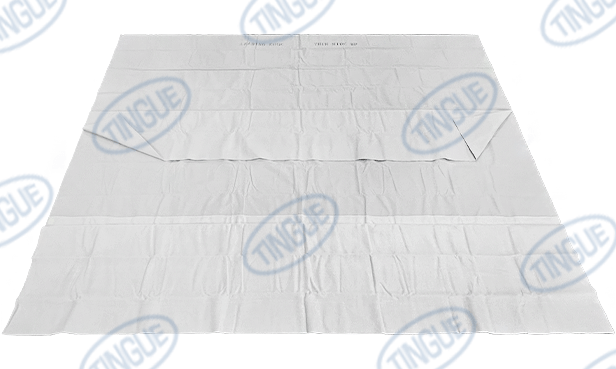 shop.tingue.com 03.06T DAVIS WAX CLOTH - TINGUE WAX CLOTH 136" W/COTTON FLANNEL TAIL