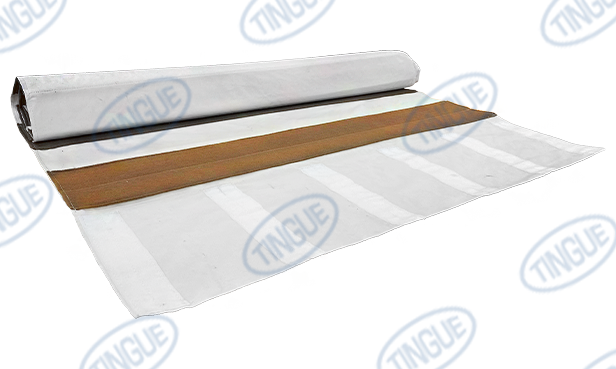 CONTINUOUS BELT CLEANER, 72" WIDE FOR JENSEN 48" EX-12 3 ROLL IRONER WITH MR. BROWN ABRASIVE STRIPS