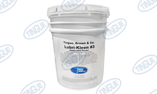 LUBRI-KLEEN COMPOUND GOLD LABEL PASTE 5 GALLON PAIL (PAPER LABEL)