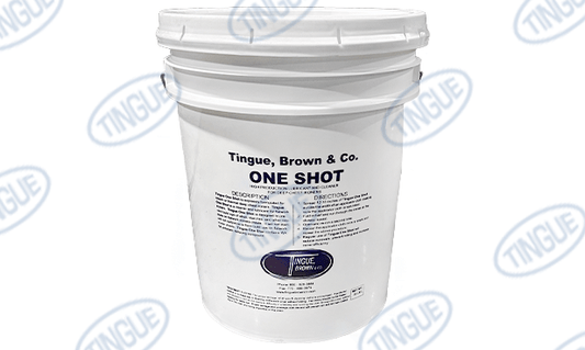 shop.tingue.com 01.08T ONE SHOT 5 GALLON PAIL