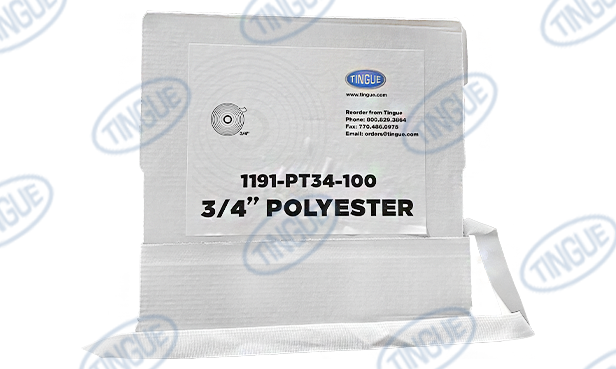 3/4" POLYESTER GUIDE TAPE 100 YARD ROLL- FULL CASE OF 24