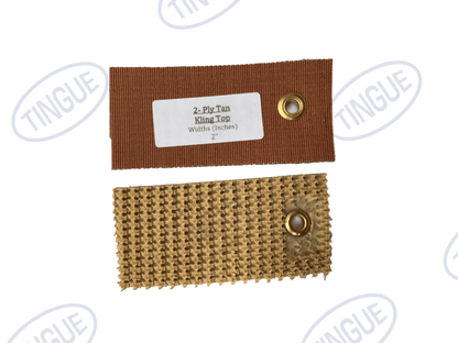 shop.tingue.com 02.51T 2-PLY TAN KLING TOP BELTING 2" WIDE