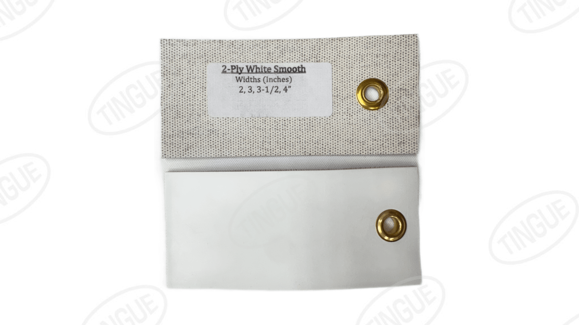 shop.tingue.com 02.51T 2PLY WHITE SMOOTH BELTING 2" WIDE