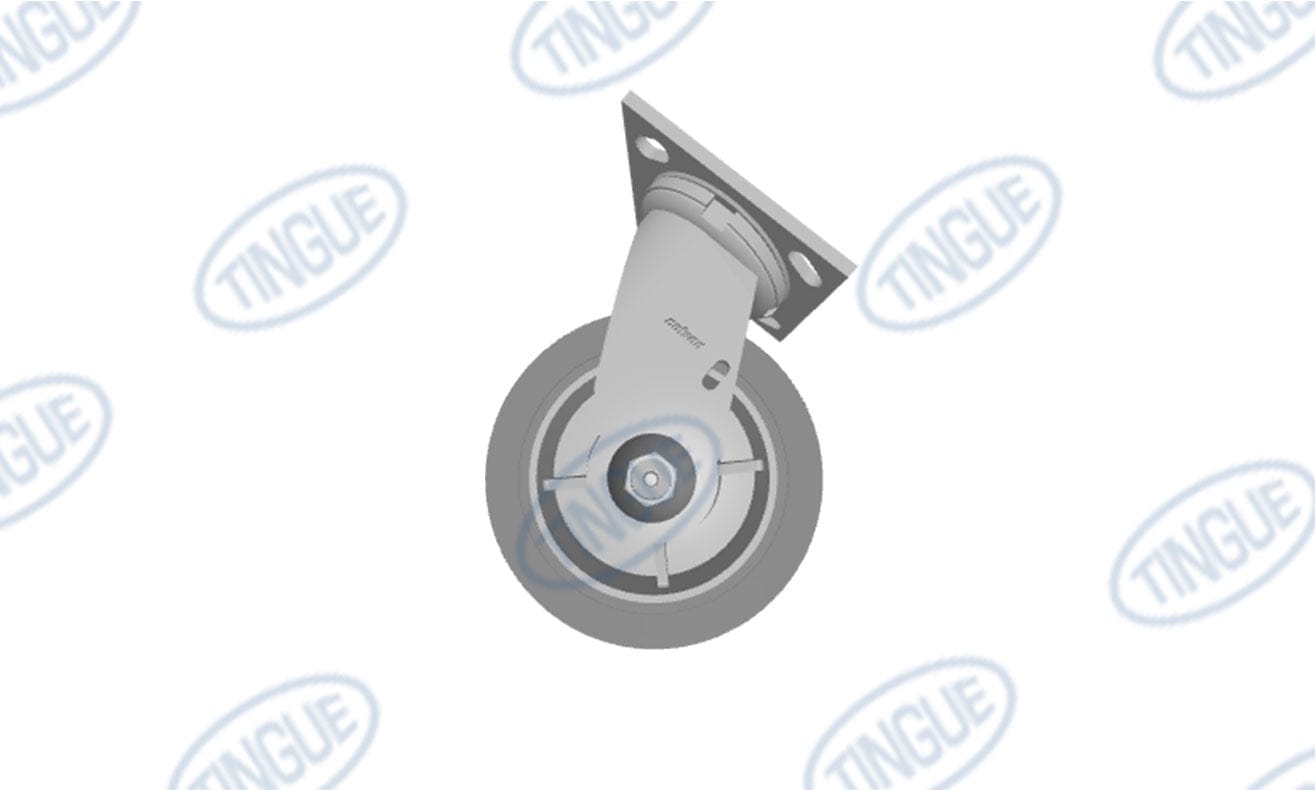 shop.tingue.com 09.09T 6" X 2" COLSON "ENCORE" PERFORMA CASTER - SWIVEL - FLAT
