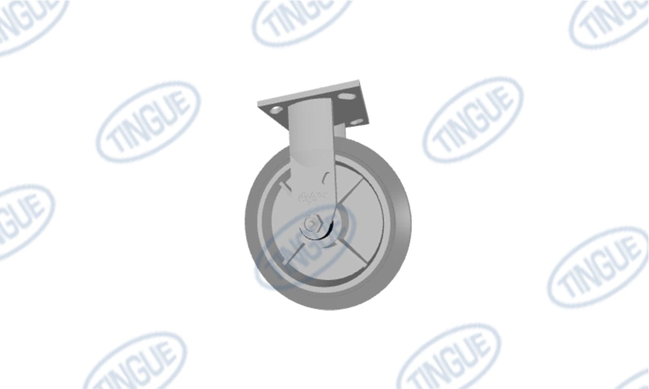 shop.tingue.com 09.09T 8" X 2" FLAT TREAD COLSON "ENCORE" PERFORMA CASTER - RIGID