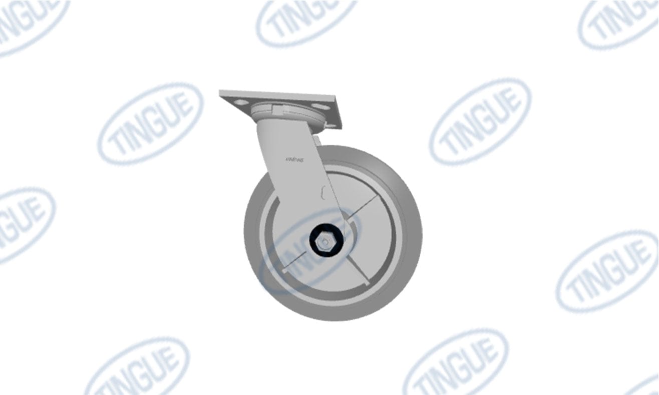shop.tingue.com 09.09T 8" X 2" FLAT TREAD COLSON "ENCORE" PERFORMA CASTER - SWIVEL