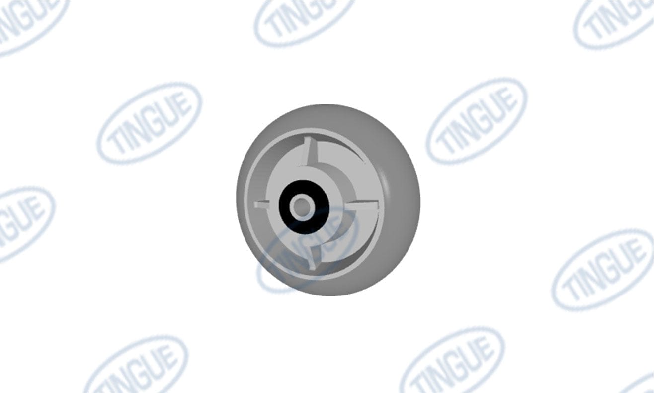 shop.tingue.com 09.09T 6" X 2" COLSON "ENCORE" PERFORMA WHEEL - ROUND