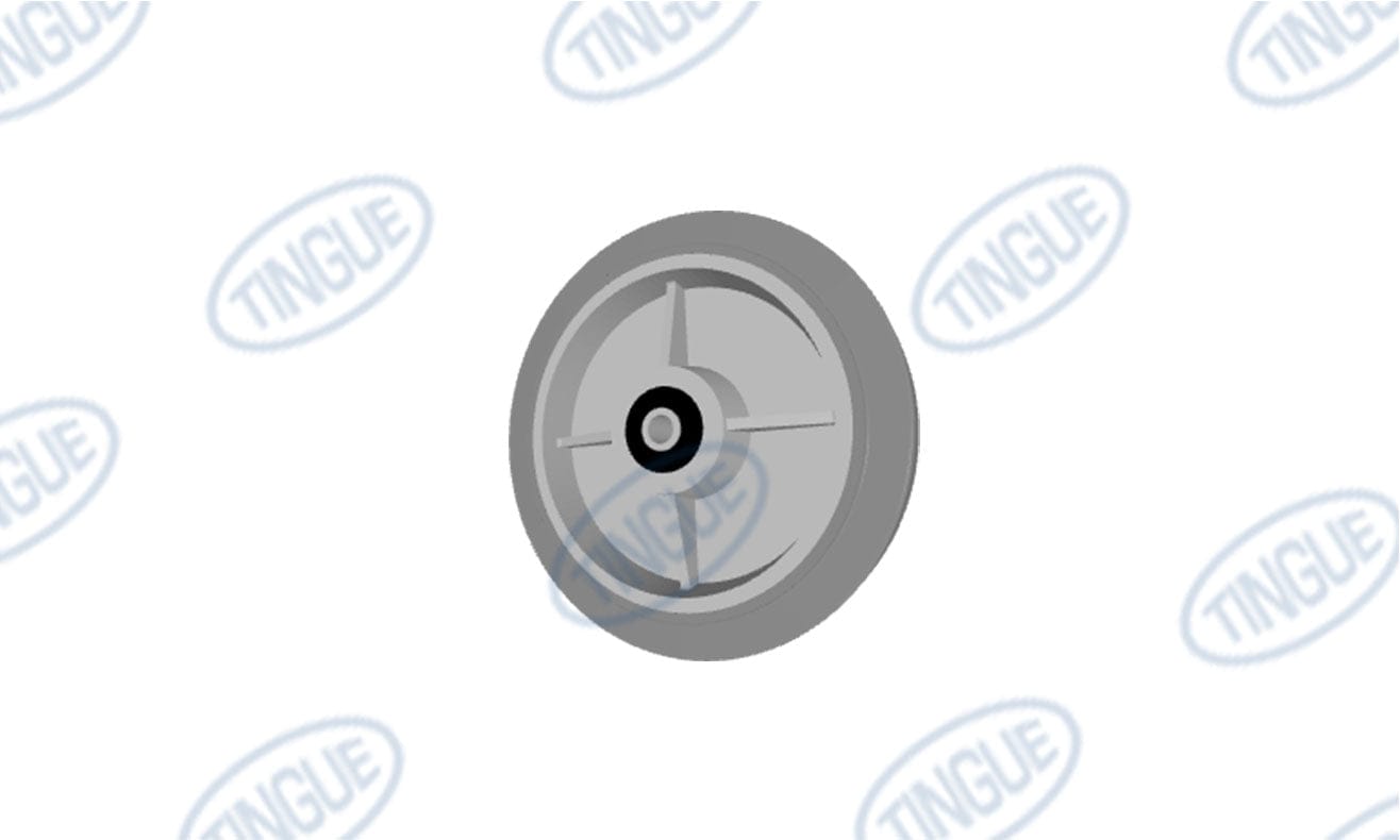 shop.tingue.com 09.09T 8" X 2" COLSON "ENCORE" PERFORMA WHEEL - FLAT