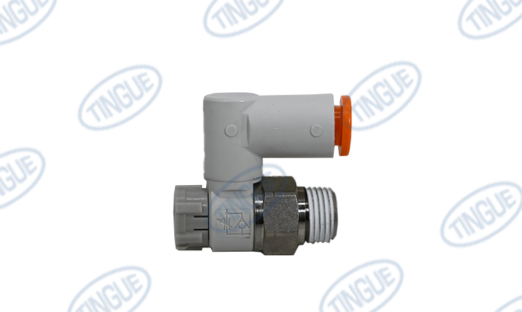 shop.tingue.com T-11 FLOW CONTROL VALVE, 1/8" INCH METER OUT
