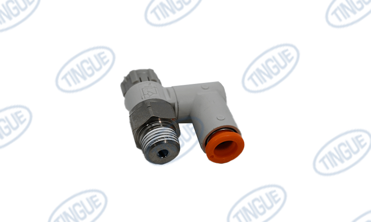 shop.tingue.com T-11 FLOW CONTROL VALVE, 1/8" INCH METER OUT