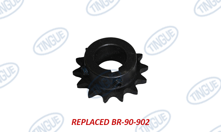 shop.tingue.com T-11 BR-031981401  -  SPROCKET 1 IN BORE 14T REPLACED BR-90-814