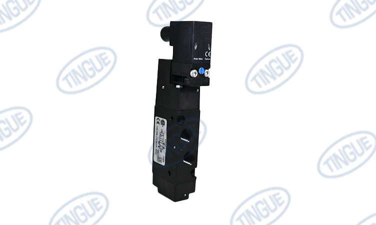 shop.tingue.com T-11 VALVE 4 WAY 1/8" 24VDC