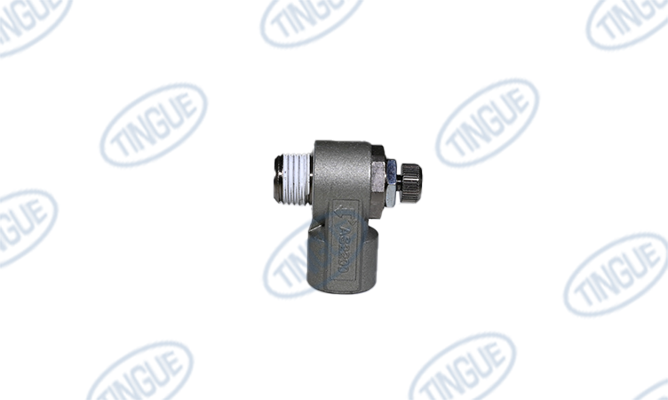 1/4" SMC SPEED CONTROL VALVE