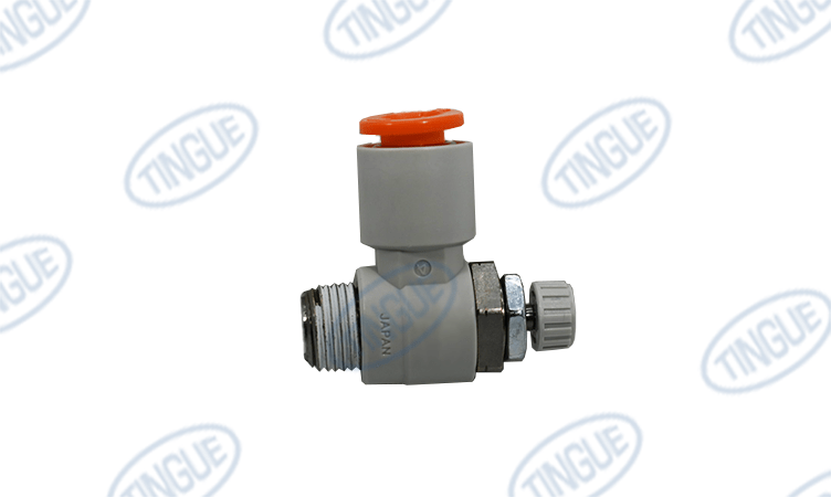Tingue Parts Store T-11 VALVE, FLOW CONTROL 1/8 NPTX 1/4 T