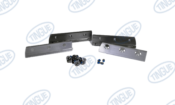 Tingue Parts Store T-11 PLATE SET, TRANSFER CLAMP JAW W/SCREWS