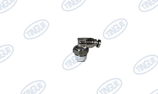 shop.tingue.com T-11 ELBOW 1/8" NPT * 1/8" OD STAINLESS STEEL