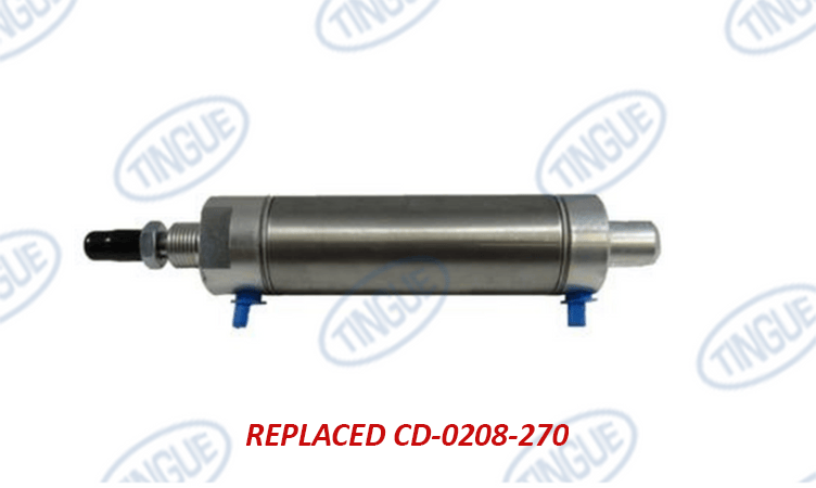 shop.tingue.com T-11 CD-0208-271  -  AIR CYLINDER 1.5" X 3" (REPLACES CD-0208-270)