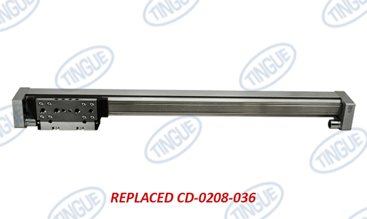 shop.tingue.com T-12 CD-0208-518  -  RODLESS AIR CYLINDER 18MM X 14" REPLACED CD-0208-036