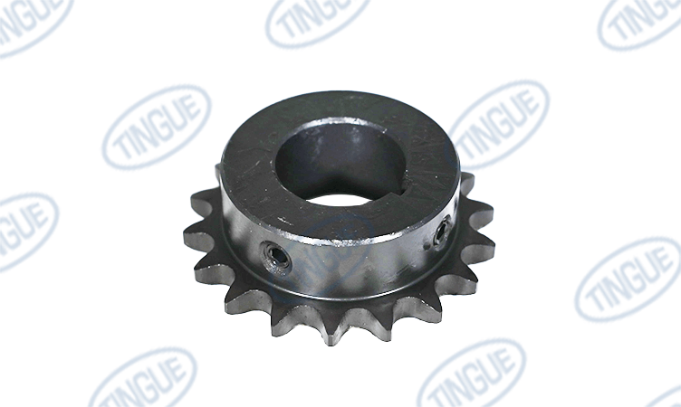 shop.tingue.com T-11 SPROCKET 40B18X 1 1/4  WITH KEYWAY AND SET SCREWS