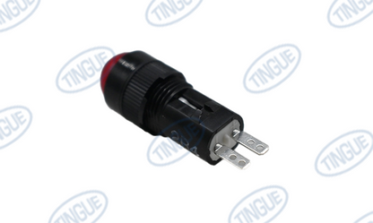 INDICATOR LIGHT RED DOME