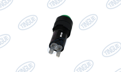INDICATOR LIGHT GREEN 24VDC DOME