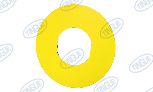 Tingue Parts Store T-11 PLATE, YELLOW