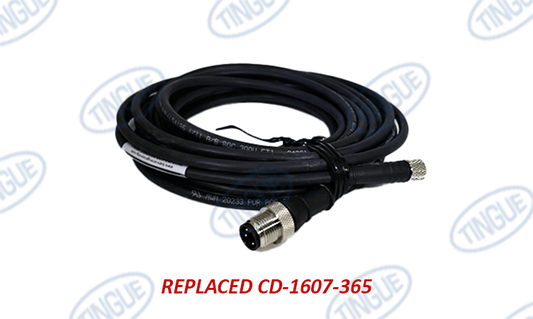 shop.tingue.com T-11 CD-1607-360  -  CABLE M12MALE/FEMALEM8 STR.5MM REPLACED CD-1607-365
